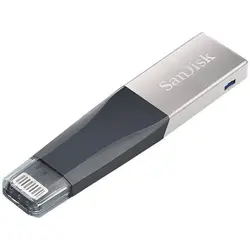 خرید اینترنتی فلش مموری سن دیسک مدل iXpand Mini ظرفیت 128 گیگابایت