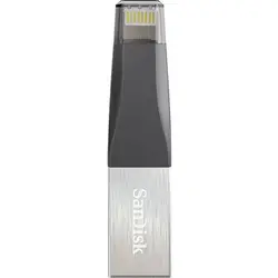 خرید اینترنتی فلش مموری سن دیسک مدل iXpand Mini ظرفیت 128 گیگابایت