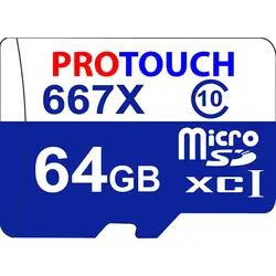 کارت حافظه‌ microSDXC پروتاچ مدل Ultra کلاس 10 استاندارد UHS-1 U1 سرعت 100MBps ظرفیت 64 گیگابایت