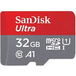 کارت حافظه microSDHC سن دیسک 32 گیگ مدل Ultra A1 کلاس 10 استاندارد UHS-I U1