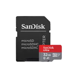 کارت حافظه microSDHC سن دیسک 32 گیگ مدل Ultra A1 کلاس 10 استاندارد UHS-I U1