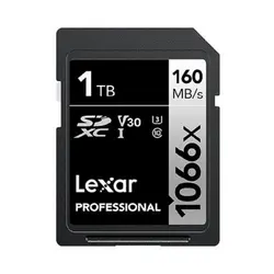 کارت حافظه لکسار SD 1667x ظرفیت 1 ترابایت سرعت 160m/s