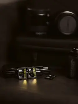 کارت حافظه لکسار SD 2000x ظرفیت 128 گیگابایت سرعت 300m/s