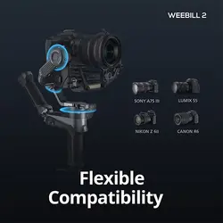 گیمبال دوربین ژیون مدل Zhiyun WEEBILL-2 Pro Plus - مموری بازار : بازار فلش و رم و هارد