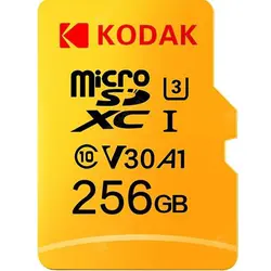 کارت حافظه microSDXC کداک کلاس 10 استاندارد UHS-I U3 ظرفیت 256 گیگابایت