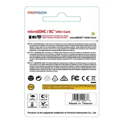 کارت حافظه‌ microSDXC پروتاچ مدل Ultra کلاس 10 استاندارد UHS-1 U1 سرعت 100MBps ظرفیت 8 گیگابایت