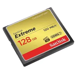 کارت حافظه CompactFlash سن ديسک 128گیگ مدل Extreme سرعت 120MBps خرید