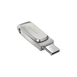 فلش مموری سن دیسک مدل Ultra Dual Drive Luxe USB Type-C ظرفیت 128 گیگابایت - مموری بازار : بازار فلش و رم و هارد