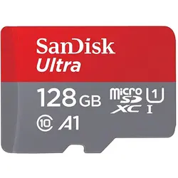 کارت حافظه microSDHC سن دیسک 128 گیگ مدل Ultra A1 کلاس 10 استاندارد UHS-I U