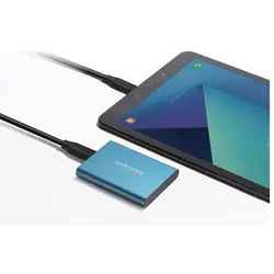 حافظه SSD اکسترنال سامسونگ T5 ظرفیت 500 گیگ ، خرید Samsung T5 External