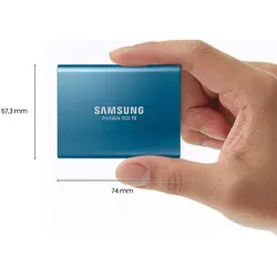 حافظه SSD اکسترنال سامسونگ T5 ظرفیت 500 گیگ ، خرید Samsung T5 External