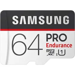 کارت حافظه micro SDHC سامسونگ PRO Endurance کلاس 10 ظرفیت 64 گیگ