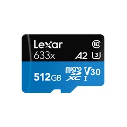 کارت حافظه‌ microSDHC ظرفیت 512گیگ ... جدیدترین مدل‌های کارت حافظه لکسار