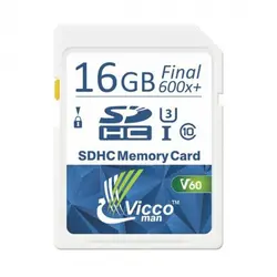 کارت حافظه SDHC ویکومن مدل Extra600X کلاس 10 سرعت 90MB/S ظرفیت 16 گیگ