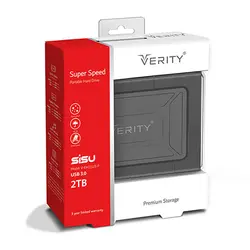 هارد اکسترنال وریتی مدل SISU EH21U3 ظرفیت 2 ترابایت