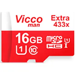 کارت حافظه microSD ویکومن مدل433 16گیگ مدل Extra 433X..خرید انواع فلش مموری
