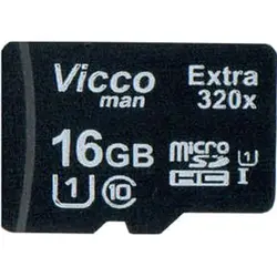 کارت حافظه microSDHC ویکومن 16گیگ مدل Extre 320X کلاس 10.. خرید کارت حافظه