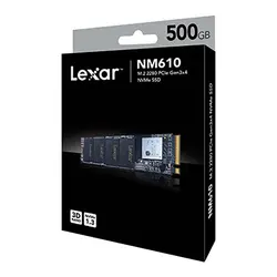 اس اس دی اینترنال 500 گیگابایت Lexar مدل NM610 M.2 2280