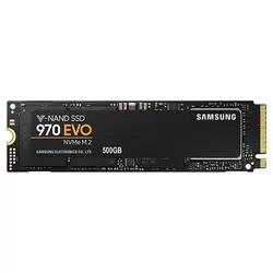 اس اس دی اینترنال سامسونگ 970 EVO NVMe M.2 ظرفیت 500 گیگا