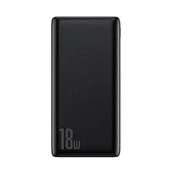 پاور بانک باسئوس مدل Bipow PPDML-01 ظرفیت 10000 میلی آمپر سیاه