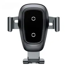 پایه نگهدارنده گوشی موبایل باسئوس مدل Metal wireless charger Gravity car Mount