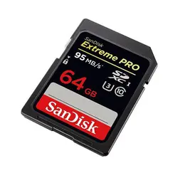 کارت حافظه SDHC سن دیسک 64گیگ مدل Extreme Pro V30 کلاس 10 خرید کارت حافظه