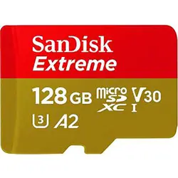 کارت حافظه سن دیسک 128 گیگ مدل Extreme PRO کلاس A2 خرید کارت حافظه سن دیسک
