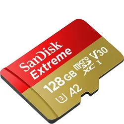 کارت حافظه سن دیسک 128 گیگ مدل Extreme PRO کلاس A2 خرید کارت حافظه سن دیسک