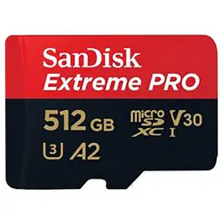 کارت حافظه سن دیسک 512 گیگ مدل Extreme Pro خرید کارت حافظه 512 گیگ