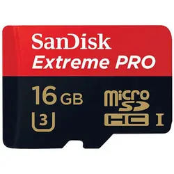 کارت حافظه سن دیسک 16 گیگ مدل Extreme Pro خرید کارت حافظه 16گیگ