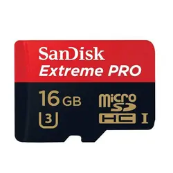 کارت حافظه سن دیسک 16 گیگ مدل Extreme Pro خرید کارت حافظه 16گیگ