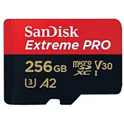 کارت حافظه سن دیسک 256 گیگ مدل Extreme Pro خرید کارت حافظه 256 گیگ