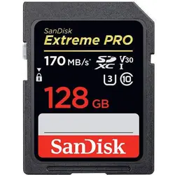 کارت حافظه سن دیسک 128گیگ Extreme Pro کارت حافظه SDXC سن دیسک 128گیگ