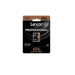 کارت حافظه SDHC لکسار مدل Professional کلاس 10 سرعت 95MBps ظرفیت 256 گیگ