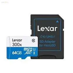 کارت حافظه‌ microSDHC ظرفیت 64گیگ ... جدیدترین مدل‌های کارت حافظه لکسار