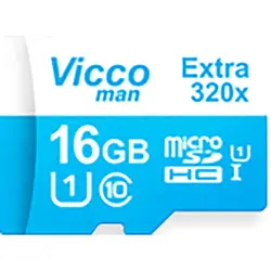 کارت حافظه microSDHC ویکومن 16گیگ مدل Extra 320x کلاس 10 خرید کارت حافظه