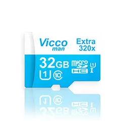 کارت حافظه microSDHC ویکومن 32گیگ مدل Extra 320x کلاس 10 خرید کارت حافظه