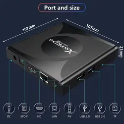 اندروید باکس مدل 32-4 X88 pro 13 OTA