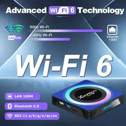 اندروید باکس مدل 32-4 X88 pro 13 blue