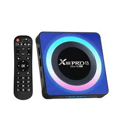 اندروید باکس مدل 16-2 X88 pro 13 blue