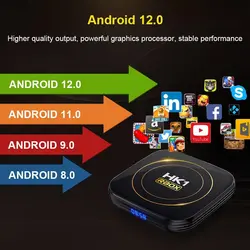 اندروید باکس 32-4 HK1 RBOX H8S
