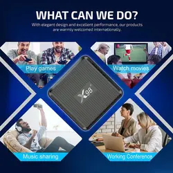 اندروید باکس 8-1 ENYBOX مدل X98Q