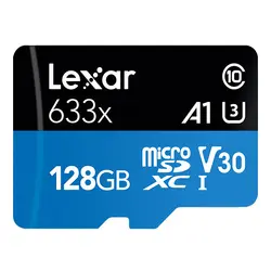 کارت حافظه‌ microSDHC ظرفیت 128گیگ ... جدیدترین مدل‌های کارت حافظه لکسار