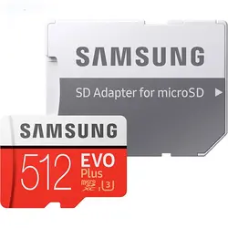 کارت حافظه microSDHC سامسونگ مدل Evo Plus کلاس 10 ظرفیت 512گیگابایت