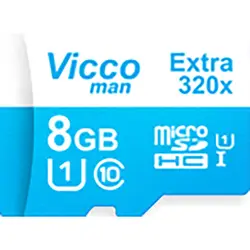 کارت حافظه microSDHC ویکومن 8گیگ مدل Extra 320x کلاس 10 خرید کارت حافظه ویکو