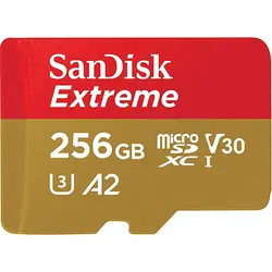کارت حافظه microSDXC سن دیسک 256گیگ مدل Extreme PRO کلاس A1 خرید کارت