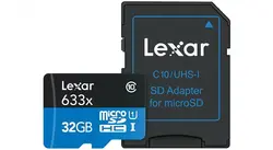 کارت حافظه‌ microSDHC ظرفیت 32گیگ ... جدیدترین مدل‌های کارت حافظه لکسار