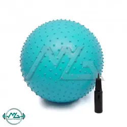 توپ جیم بال خاردار MegaFitness کد 078 - فروشگاه لوازم ورزشی ام جی اسپرت فیتنس