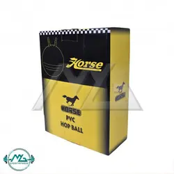 توپ ایروبیک 45 سانتی متر دسته دار Horse - فروشگاه لوازم ورزشی ام جی اسپرت فیتنس