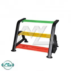 رک چهار کاره پرتابل سه طبقه مدل 19 - فروشگاه لوازم ورزشی ام جی اسپرت فیتنس